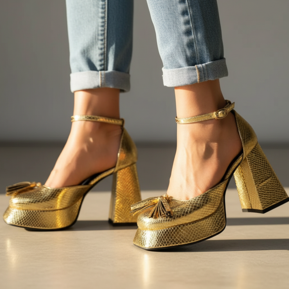 Women's Exotic Midnight Heels - Vonnera