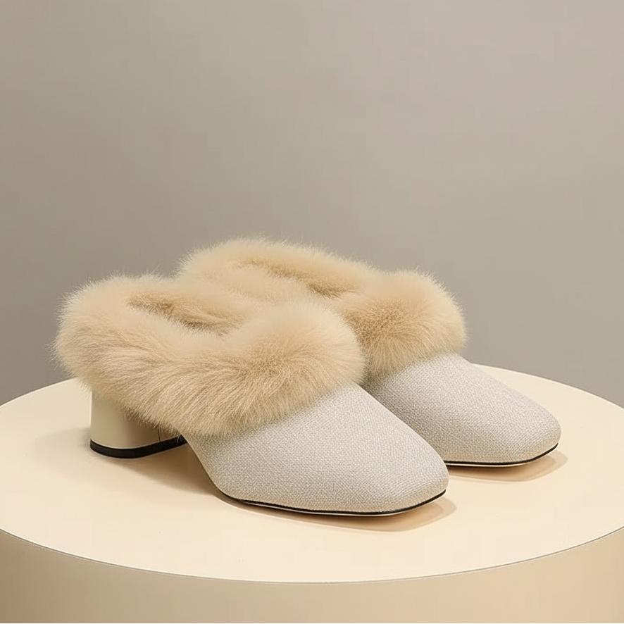 Whisper Fur Women's Mule Shoes