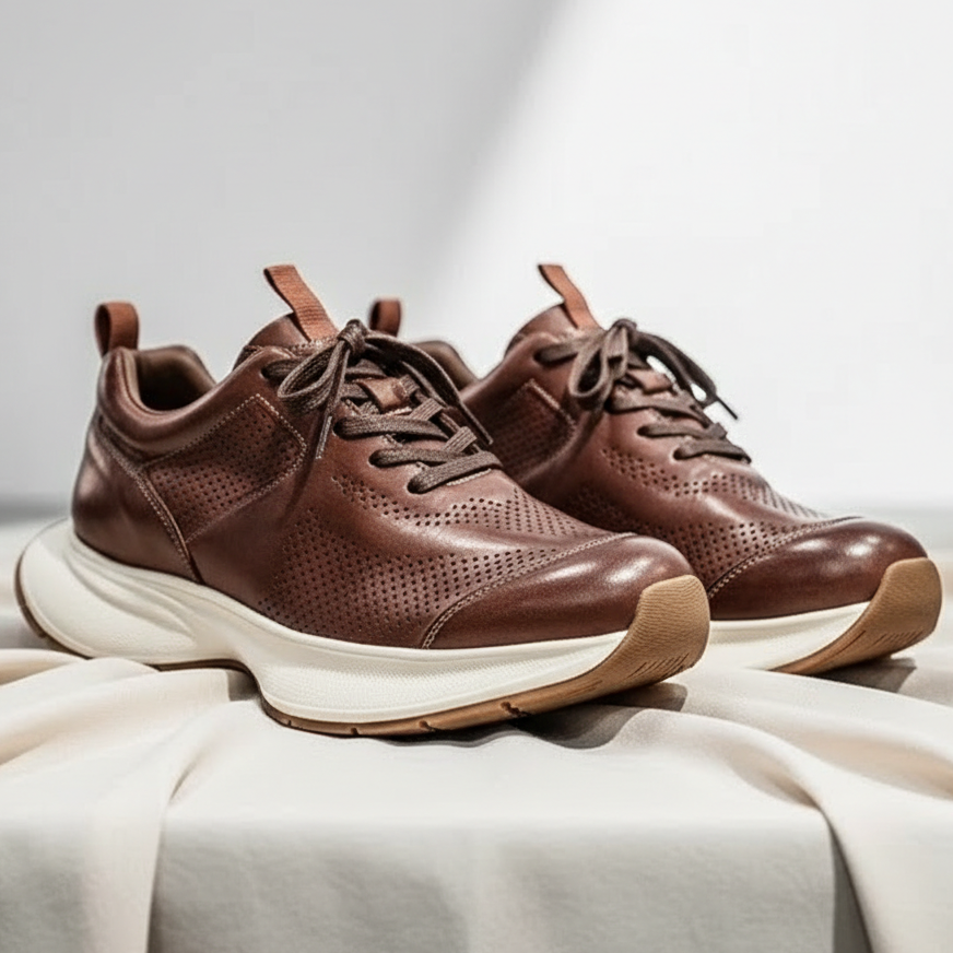 Nexus Men's Leather Sneakers