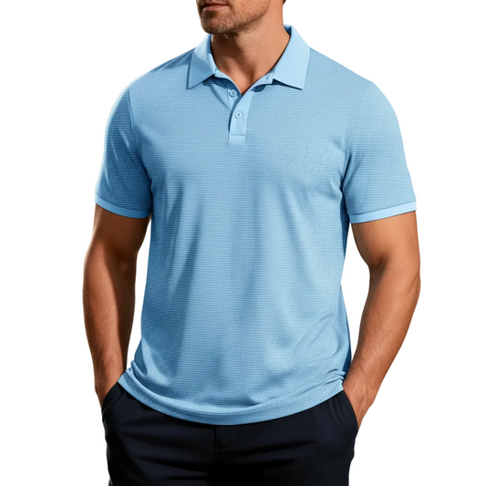 Matteo Men's Waffle Collar Shirt - Vonnera