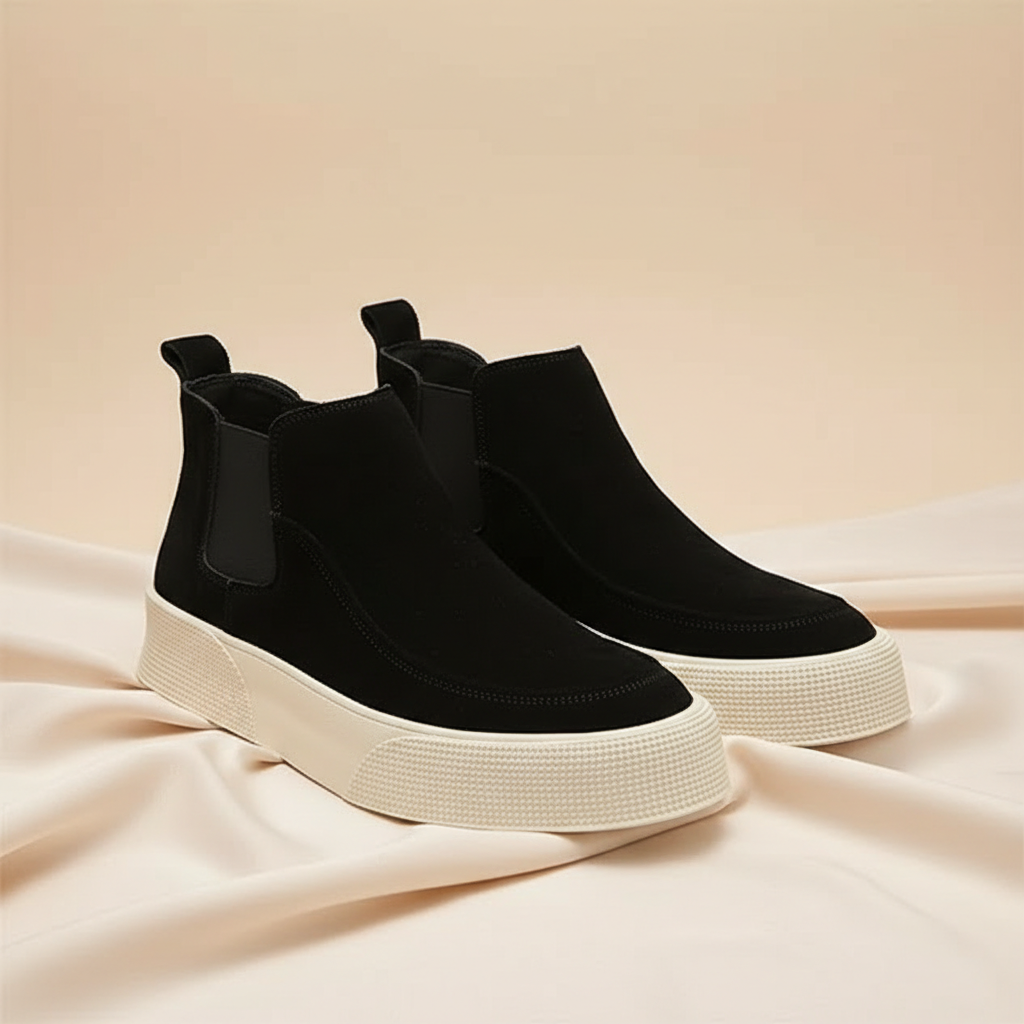 Men's Suede Chelsea Boots
