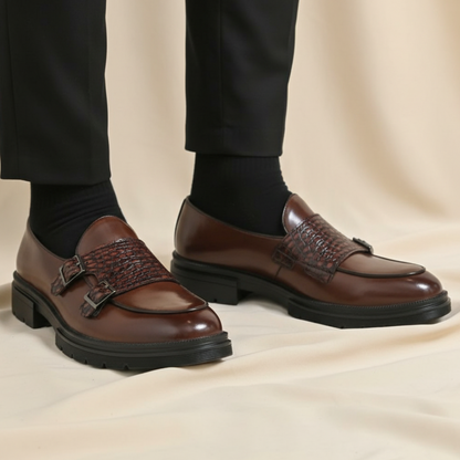 Hollis Men's Leather Dress Loafers