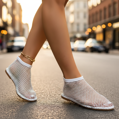 Women's Rhinestone Midnight Flats