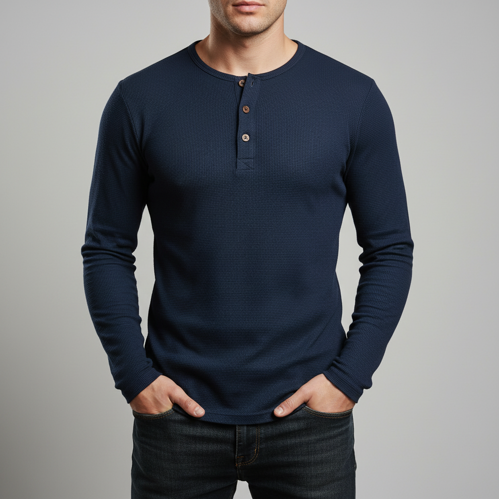 Lusso Men's Long Sleeve Dress Shirt - Vonnera