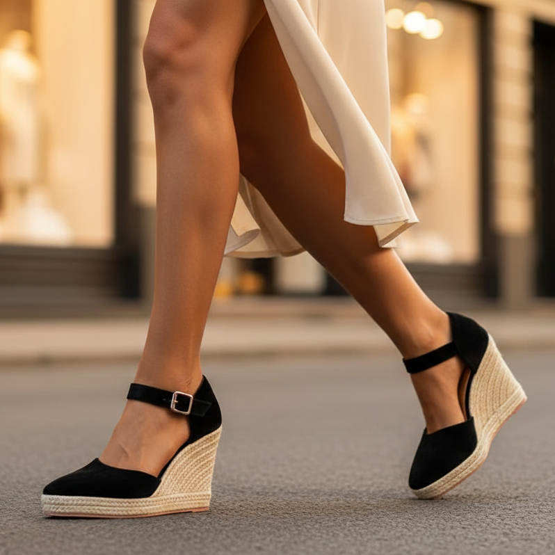 Women's Ankle Strap Wedge Sandals