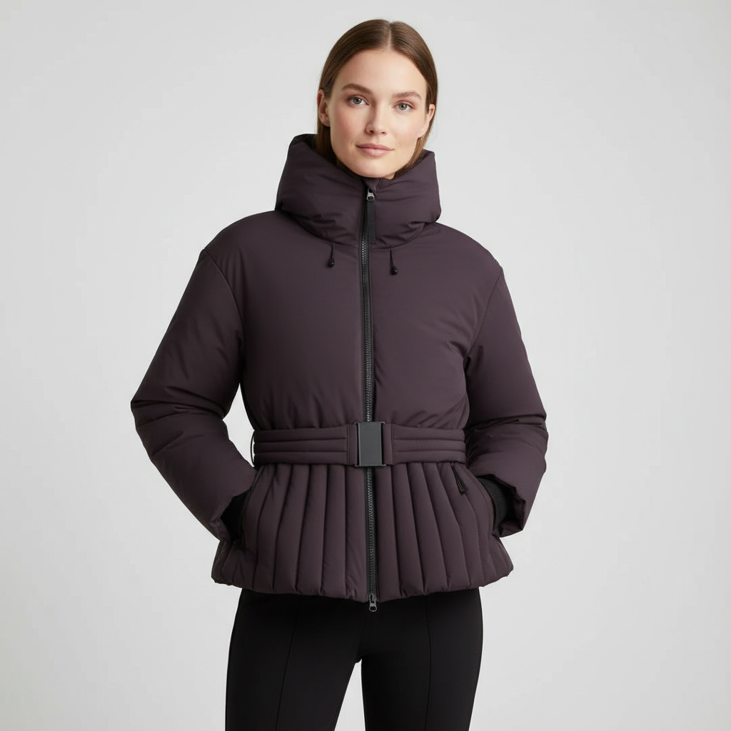 Laurence Women's Down Puffer Jacket - Vonnera