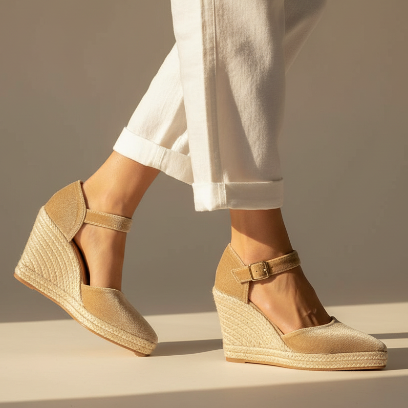 Women's Ankle Strap Wedge Sandals