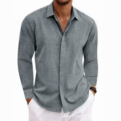 Men's Collared Full Sleeve Shirt