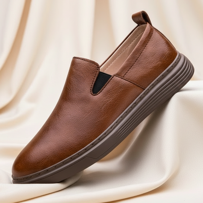 Panache Genuine Leather Loafers - Vonnera