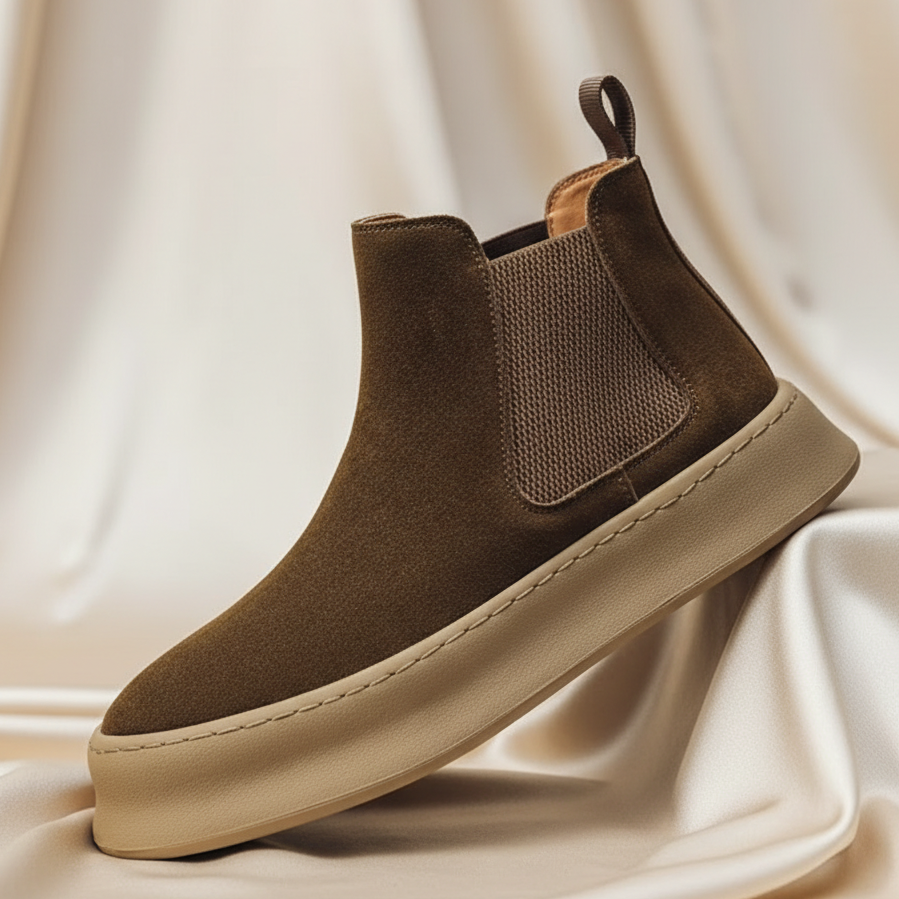 Men's Suede Chelsea Boot