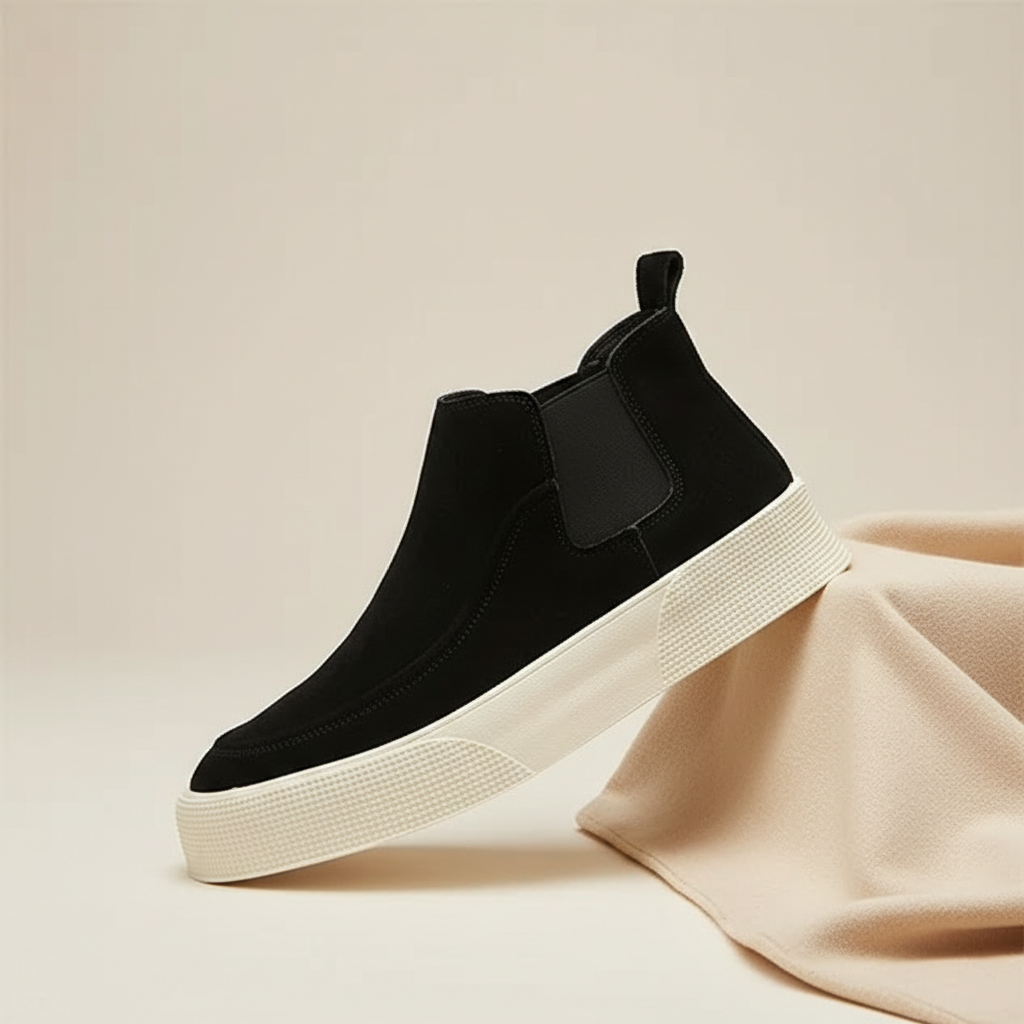Men's Suede Chelsea Boots