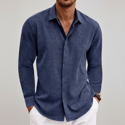 Men's Collared Full Sleeve Shirt
