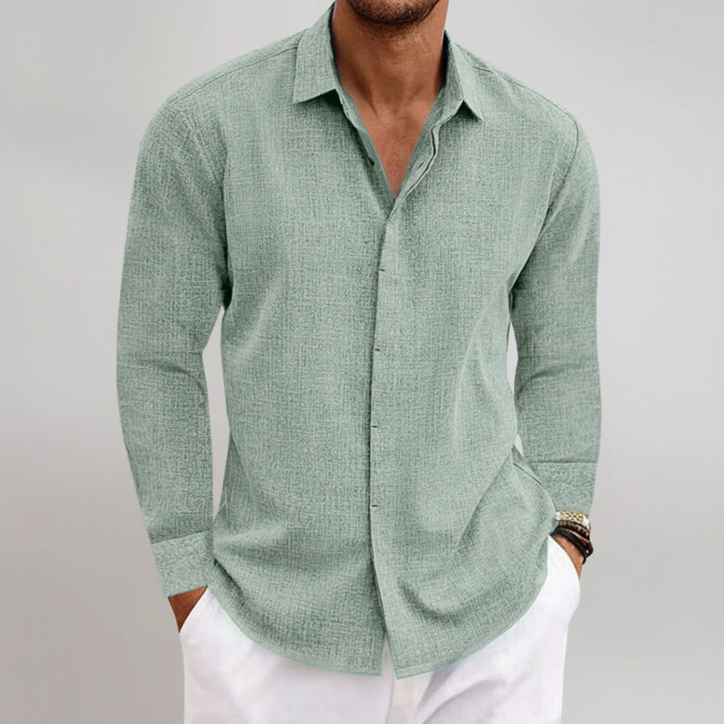 Men's Collared Full Sleeve Shirt