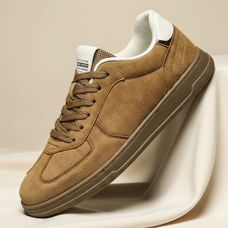 Corvane Men's Suede Sneakers - Vonnera