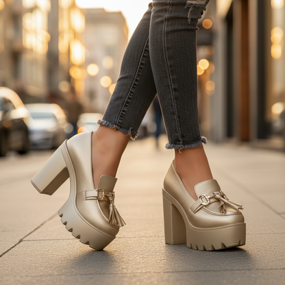 Women's Savina Platform Block Heels