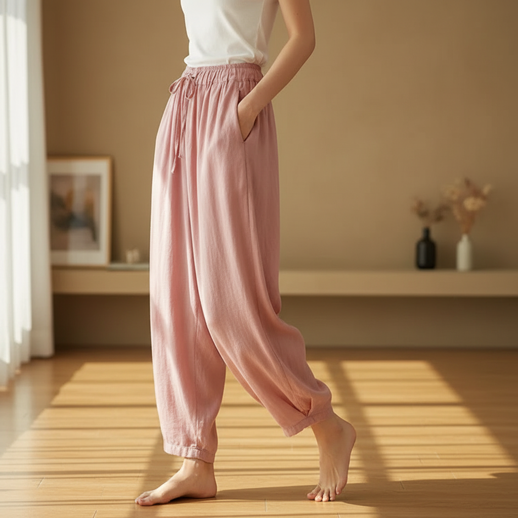Women's Linen Summer Pants - Vonnera