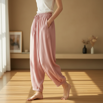 Women's Linen Summer Pants - Vonnera