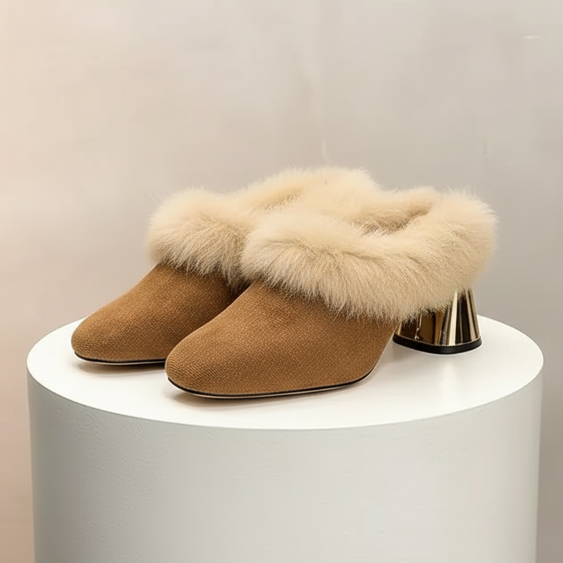 Whisper Fur Women's Mule Shoes