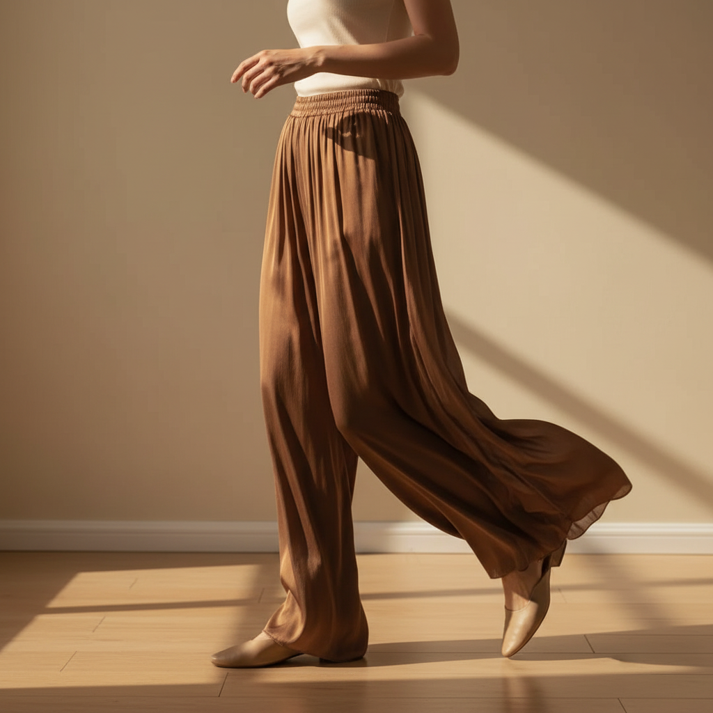 Women's Wide Leg Linen Pants - Vonnera