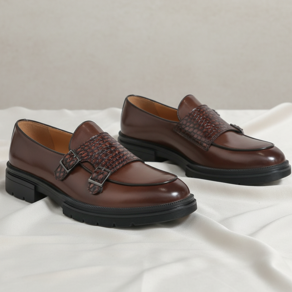 Hollis Men's Leather Dress Loafers