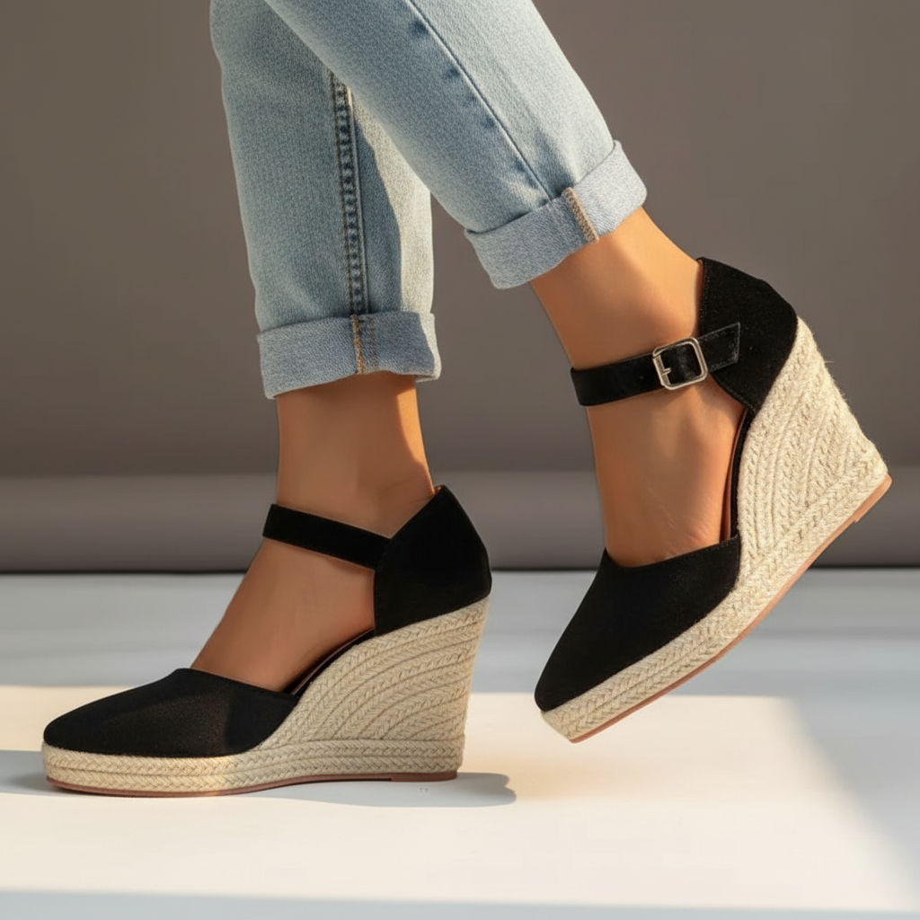 Women's Ankle Strap Wedge Sandals - Vonnera