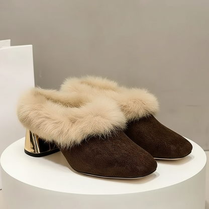 Whisper Fur Women's Mule Shoes