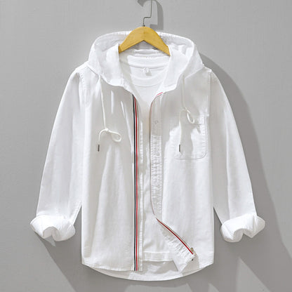 Beckham Egyptian Cotton Hooded Jacket