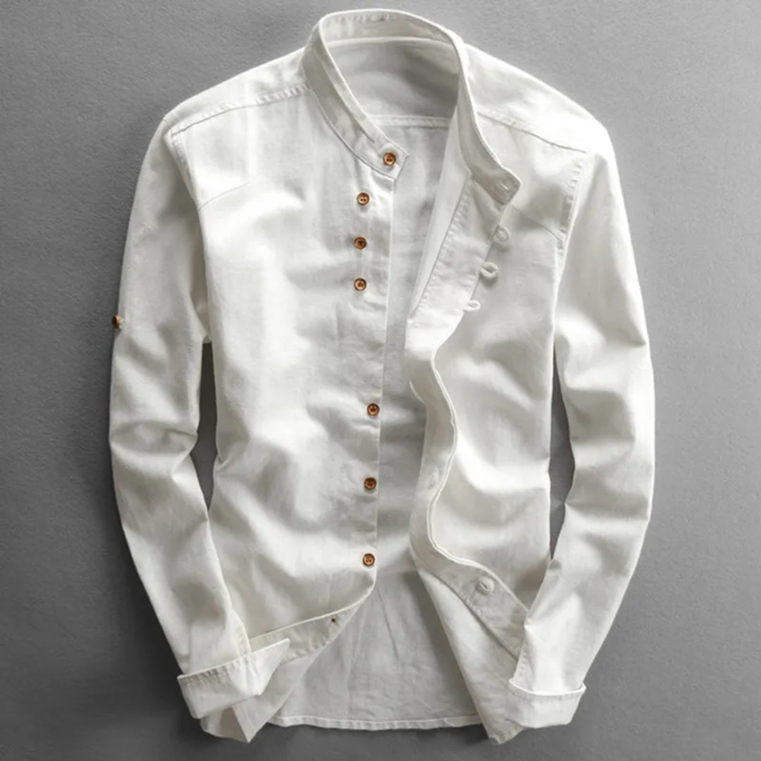 Men's Casual Dress Shirt Cotton