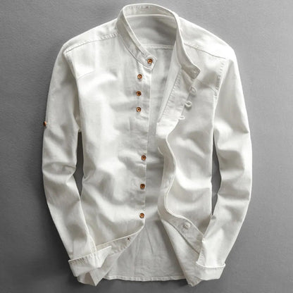 Men's Casual Dress Shirt Cotton