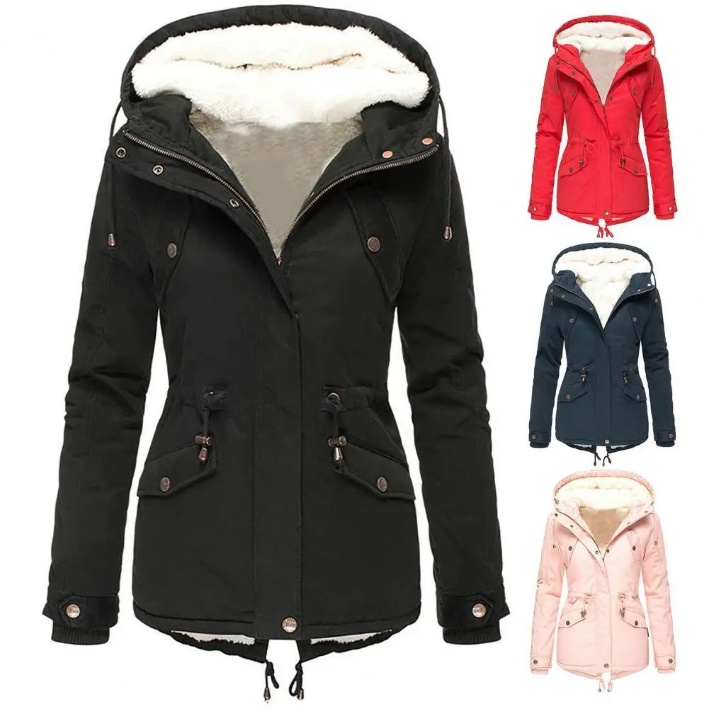 Water Repellent Winter Parka Coat - Vonnera