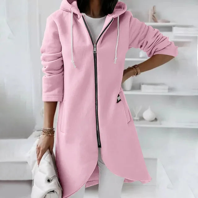 Women's Hooded Jacket Soft Fleece