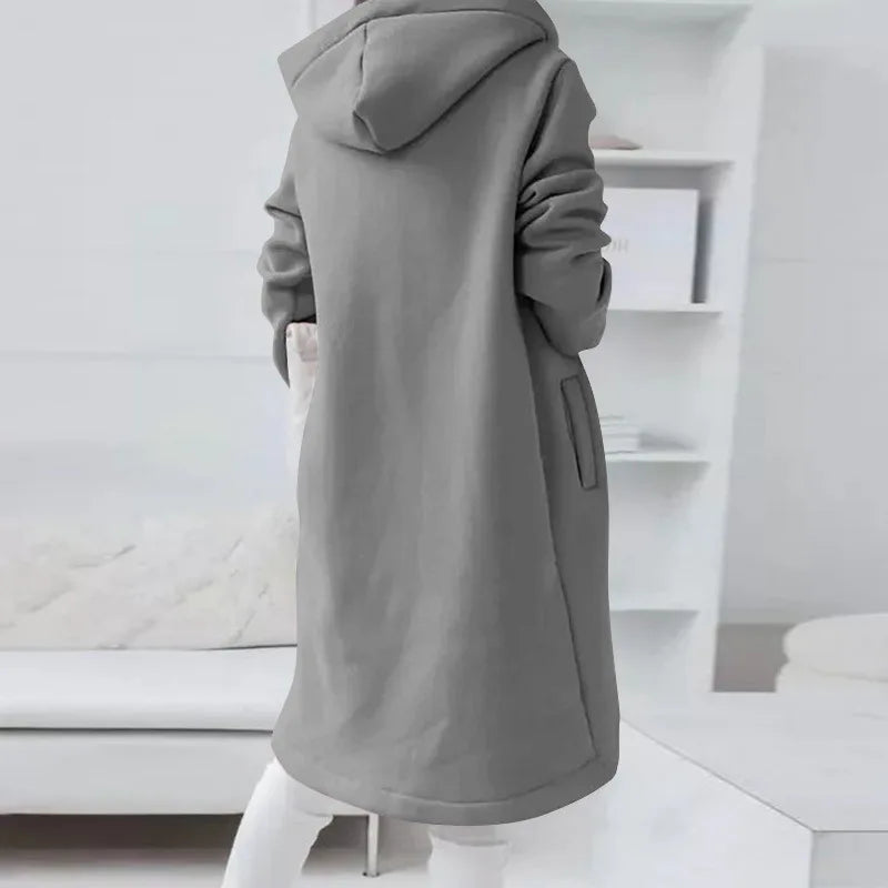 Women's Hooded Jacket Soft Fleece