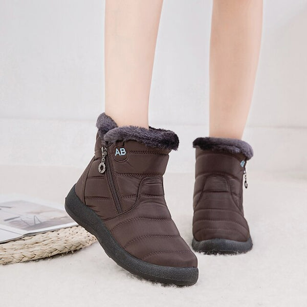 Women's Padded Side Zip Boots