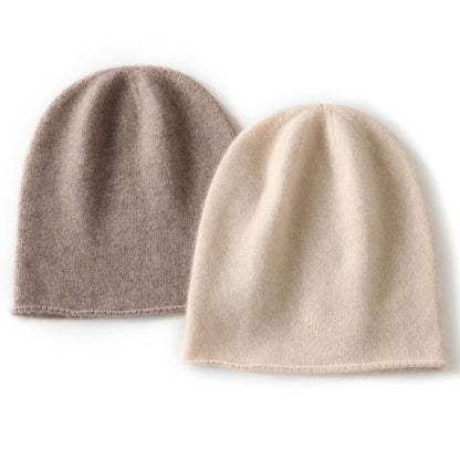 Women's Cashmere Blend Slouch Beanie Soft Warm Winter Hat - Vonnera