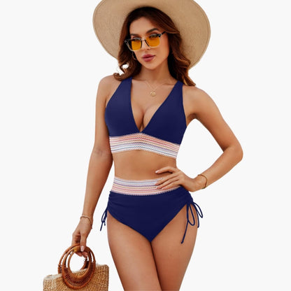 Women's Adjustable 2-Piece Tie Side Bikini Set