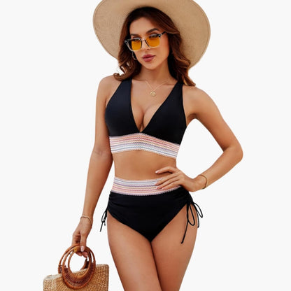 Women's Adjustable 2-Piece Tie Side Bikini Set - Vonnera