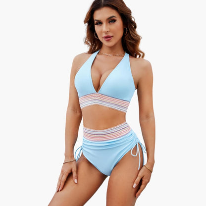 Women's Adjustable 2-Piece Tie Side Bikini Set
