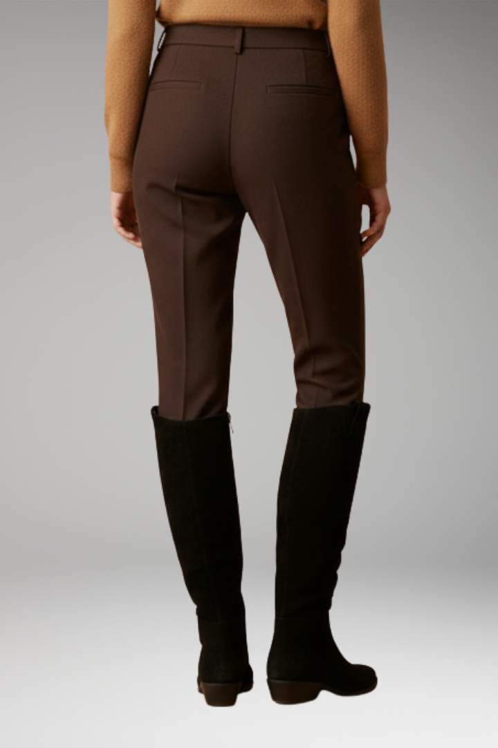 Women's Knee High Boots Block Heel Side Zipper
