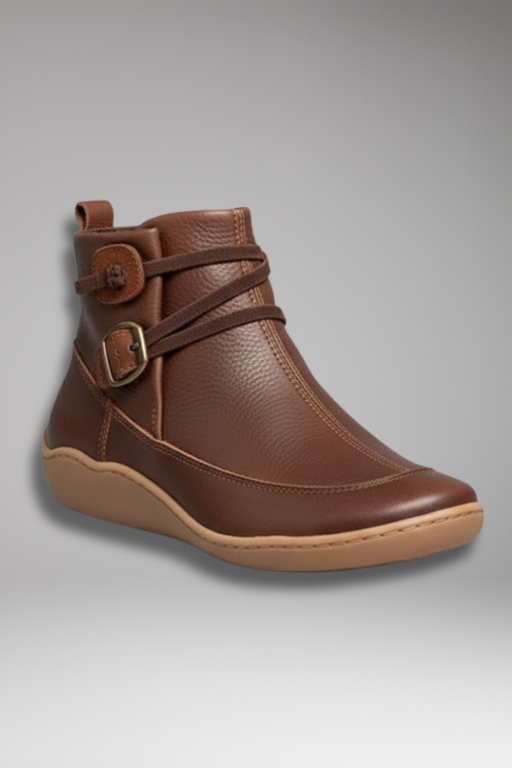 Women's Ankle Boots Waterproof Rubber Sole - Vonnera
