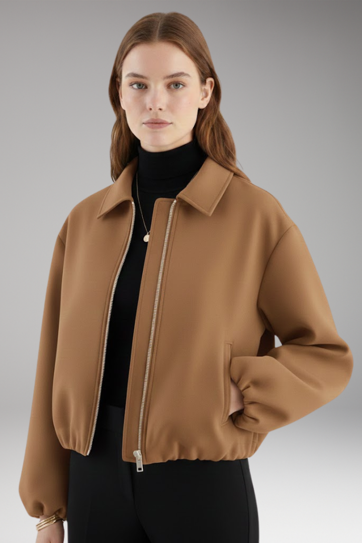 Women's Autumn Coat Long Sleeves Lapel