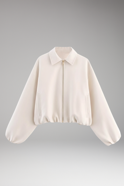 Women's Autumn Coat Long Sleeves Lapel - Vonnera