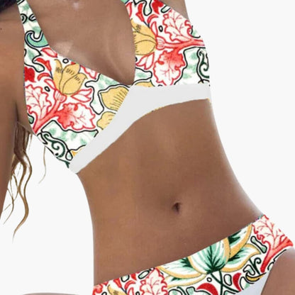 Women's Halter Bikini Set Adjustable Backless - Vonnera