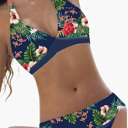 Women's Halter Bikini Set Adjustable Backless