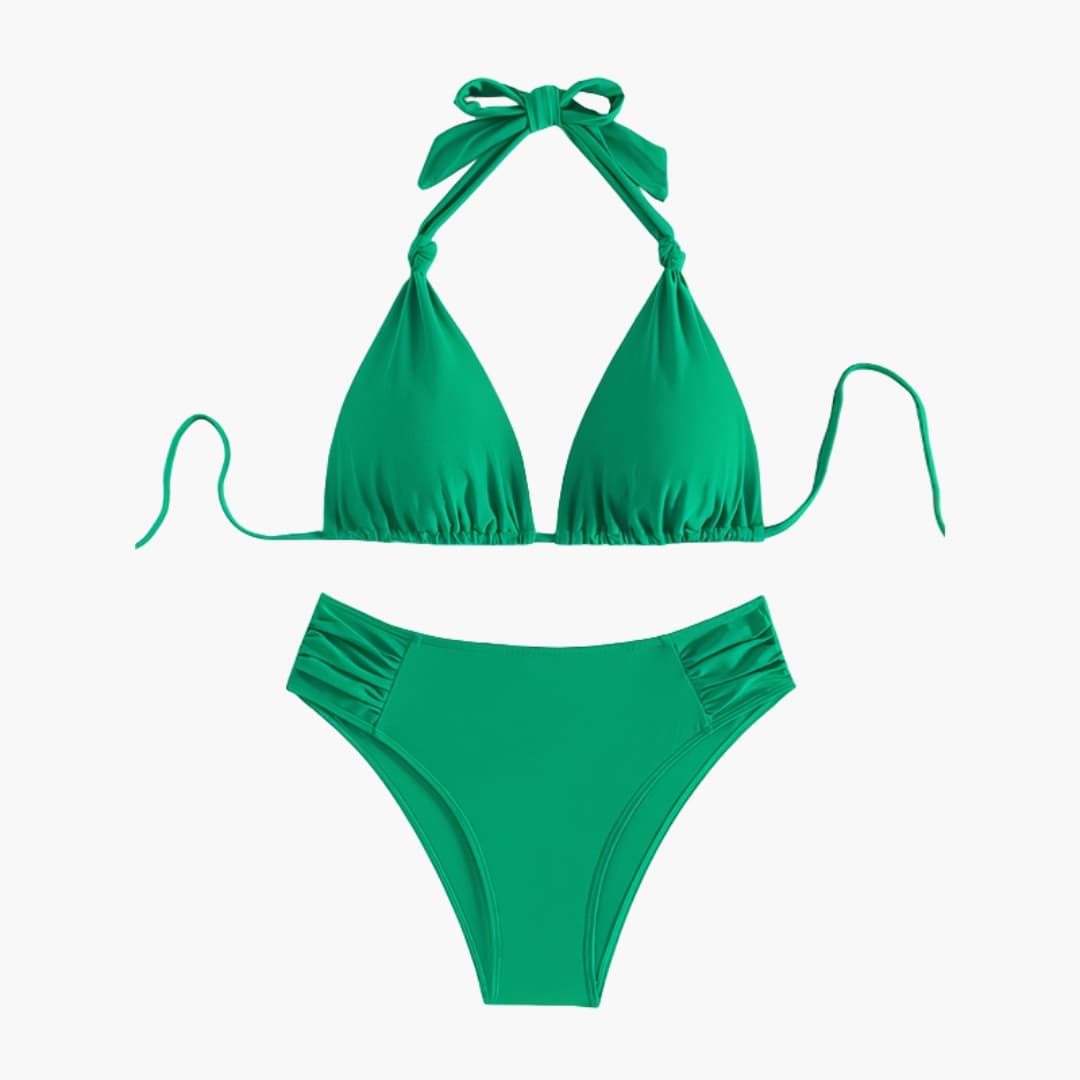 Women's High Waisted Bikini Set Removable Straps - Vonnera