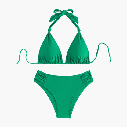 Women's High Waisted Bikini Set Removable Straps - Vonnera
