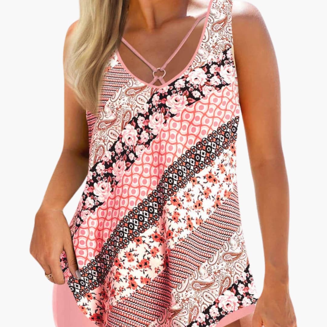 Women's Tankini Swimsuit Set with Shorts