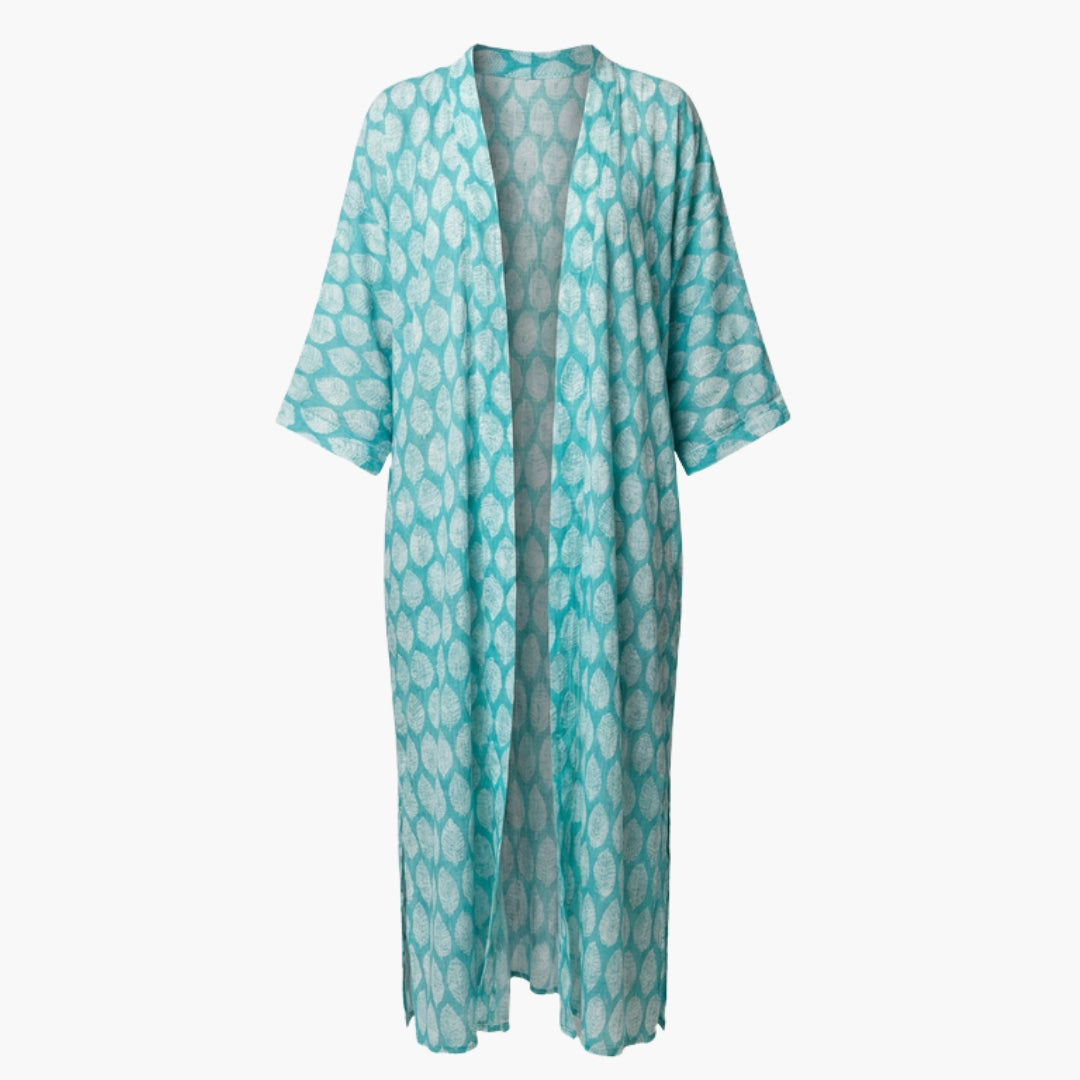 Women's Beach Cover Up V Neck Sleeves