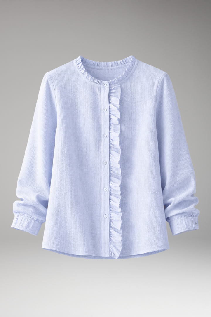 Women's Round Neck Blouse - Vonnera