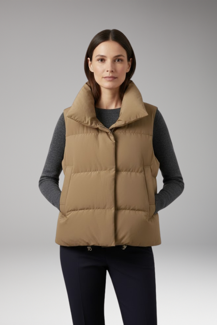 Women's Body Warmer Large Pockets Versatile Design