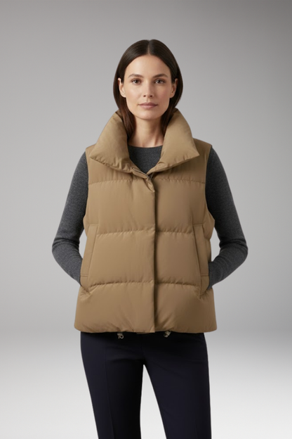 Women's Body Warmer Large Pockets Versatile Design